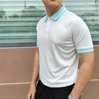 Áo Polo nam vải Poly, đơn giản, thoáng mát A02-232