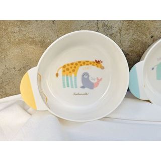 Bát ăn có tay cầm cho bé, đế chống trượt Nakano, hàng Nhật