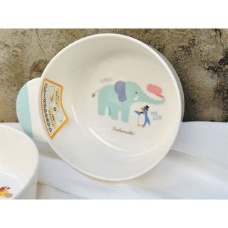 Bát ăn có tay cầm cho bé, đế chống trượt Nakano, hàng Nhật
