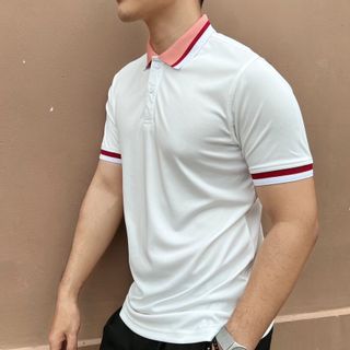 Áo thun nam cổ bẻ, áo thun nam Polo vải Poly thoáng mát, thoản mái A02-235