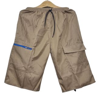 [HCM] Quần Short Nam Kaki Túi Hộp Lưng Thun Co Giãn From Dài Rộng Thoải Mái Vải Mềm Mịn Trung Niên FreeSize