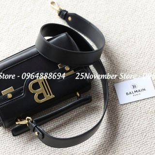 Túi Xách Nữ- Bal.Main-Size 23cm -Màu Đen -Bán Sỉ-Bán Buôn