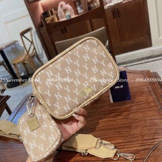 Túi Xách Nữ- Set N.Y-Size 20cm -Màu Nâu -Bán Sỉ-Bán Buôn
