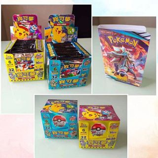 BÀI POKEMON HỘP 32 TÚI (032-001)