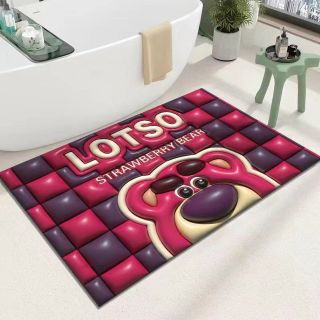 Thảm lót sàn Silicon Mềm 3D Thấm Hút Nước Chống Trượt Cho Phòng Tắm