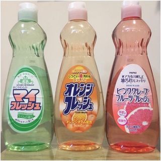 Chai nước rửa bát chén hương bưởi 600ml Rocket