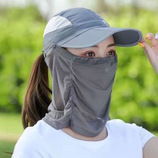 Mũ chống nắng kèm khẩu trang sport