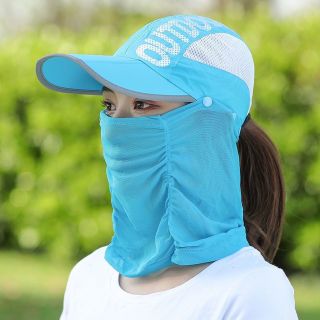 Mũ chống nắng kèm khẩu trang sport