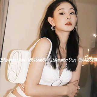 Túi Xách Nữ- Die. Sel-Size 12,5cm -Màu Trắng -Bán Sỉ-Bán Buôn