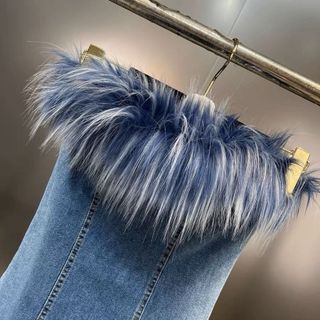 váy body jeans Lông hàng Quảng Châu 2023