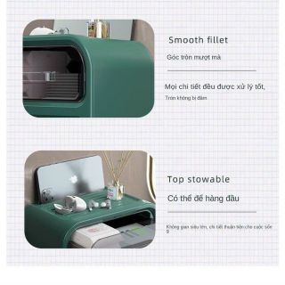 Hộp đựng giấy vệ sinh 2 tầng cao cấp