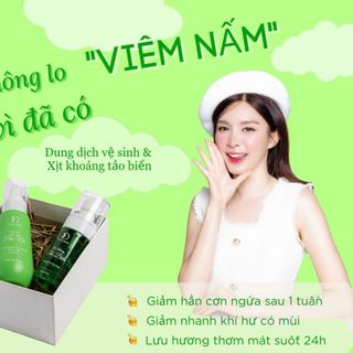 Combo Dung dịch vệ sinh De’Lamo + xịt khoáng vùng kín