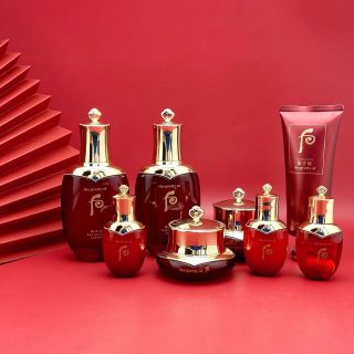 Trọn Bộ kem Dưỡng Da Linh Chi đỏ Hàn Quốc 8 mon The Pretty điều trị dưỡng da chuyên sâu . ( Giá Tận Xưởng )
