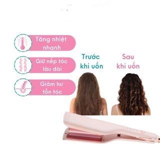 MÁY BẤM TÓC GỢN SÓNG HÀN QUỐC