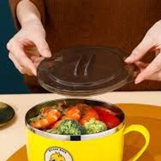 ca mì vịt vàng kèm giá đở điện thoại