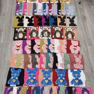 Áo thun nữ 3158 hình gấu dây thời trang form rộng vải cotton khô loại 1 xịn sò xinh xắn giá gốc tận xưởng hàng sẵn số lượng lớn