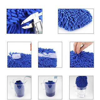 Bao tay rửa xe ô tô, xe máy làm bằng sợi microfiber mềm mịn tạo nhiều bọt , găng tay rửa xe chuyên dụng