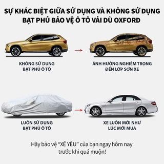 [LOẠI 1] Bạt che kín bảo vệ xe ô tô Kia K3 tráng bạc 3 lớp vải dù Oxford , bạt phủ trùm bảo vệ xe ô tô, áo chùm oto