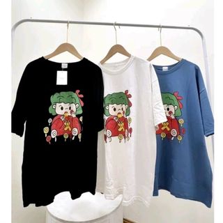 Áo thun nữ 3158 form rộng vải cotton khô loại 1 xịn sò xinh xắn giá gốc tận xưởng hàng sẵn số lượng lớn