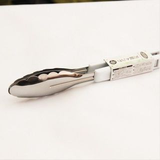 Kẹp gắp thức ăn tay cầm bằng nhựa, lưỡi Inox Koroko hàng Nhật Bản