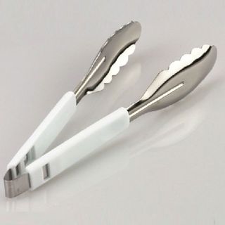 Kẹp gắp thức ăn tay cầm bằng nhựa, lưỡi Inox Koroko hàng Nhật Bản