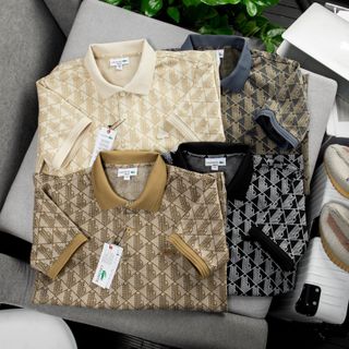 Áo thun polo dệt nam, áo thun có cổ nam cao cấp, chất vải dệt cao cấp - size từ 55kg - 88kg