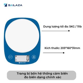 Cân Tiểu Ly Nhà Bếp Điện Tử Mini Chính Hãng Sailaza SA- 1221
