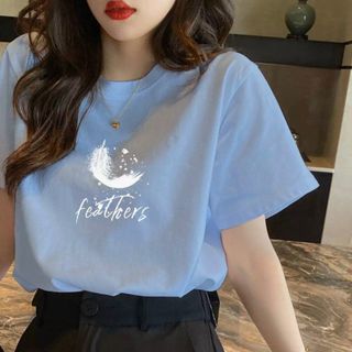 Áo thun nữ in hình thời trang vải cotton xịn sò xinh xắn giá gốc tận xưởng hàng sẵn số lượng lớn