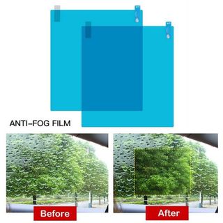 Miếng dán trong suốt chống thấm nước mưa cho xe hơi, miếng dán kính và gương chống thấm nước mưa, sương mù cho oto