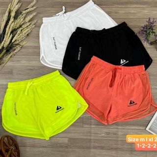 Quần đùi nữ 2 lớp Thể Thao Siêu Đẹp Giá Sỉ, Siêu Hàng Đẹp