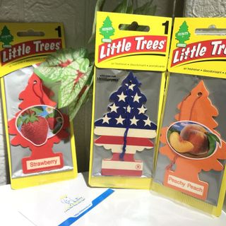 Combo 5 lá cây thông thơm lettle trees treo xe ô tô, lá thông thơm khử mùi xe hơi, phòng ngủ, tủ quần áo, nhà tắm