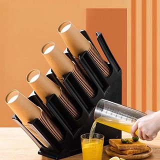 KHAY ÚP LY, KHAY ÚP CỐC CHÉO 4 NGĂN
