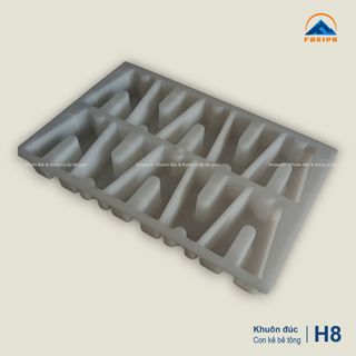 Khuôn đúc con kê bê tông dầm sàn H8 (80mm)