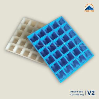 Khuôn đúc con kê bê tông dầm sàn (V2) V20/25