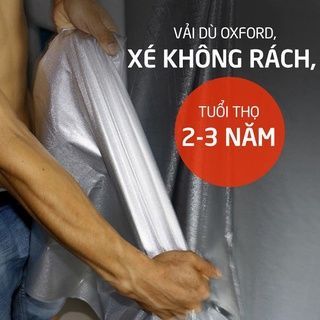 [LOẠI 1] Bạt che kín bảo vệ xe ô tô Chevrolet Trax tráng bạc 3 lớp vải dù Oxford,bạt phủ trùm bảo vệ xe ô tô,áo chùm xe