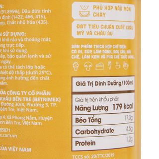 Nước cốt dừa Cocoxim lon 400ml