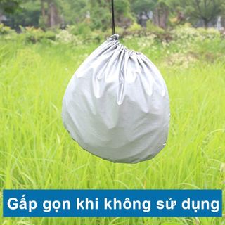 Bộ 6 tấm che nắng chống tia UV trong ô tô trước, bên và sau tráng bạc cao cấp, tấm dụng cụ chắn nắng xe hơi tiện lợi