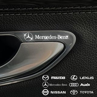 [NHIỀU HÃNG] Decal dán trang trí xe ô tô đẹp, tem kim loại chìm 9D in logo hãng xe ô tô, tem stick logo dán oto, xe hơi