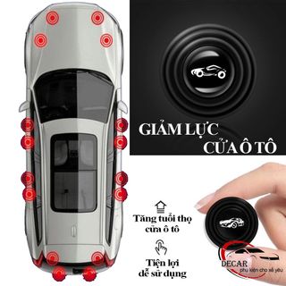[GIÁ SỈ] Combo 20 nút giảm chấn cánh cửa xe ô tô giúp cách âm, giảm lực đóng cửa và bảo vệ xe , đệm núm cao su giảm chấn