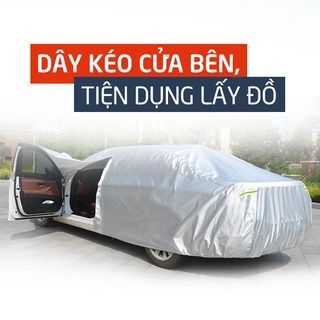 [LOẠI 1] Bạt che kín bảo vệ xe ô tô NISSAN VERSA tráng bạc 3 lớp vải dù Oxford , bạt phủ trùm bảo vệ xe oto
