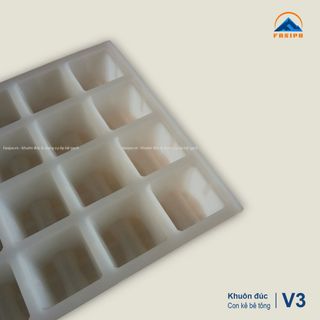 Khuôn đúc con kê bê tông dầm sàn đa năng V3 (25/30)