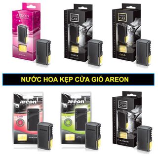 Nước hoa AREON - Nước Hoa Ô Tô Kẹp Cửa Gió Khử Mùi Xe Hơi Chính Hãng Nhập Khẩu Bulgaria