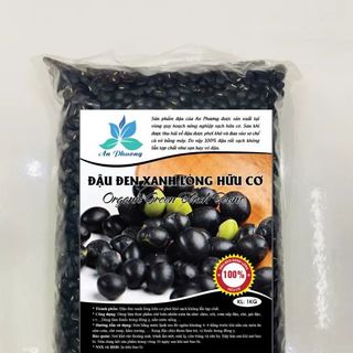 ĐẬU ĐEN XANH LÒNG HỮU CƠ TÚI 1KG