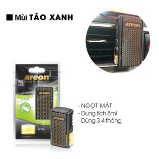 Nước hoa AREON - Nước Hoa Ô Tô Kẹp Cửa Gió Khử Mùi Xe Hơi Chính Hãng Nhập Khẩu Bulgaria