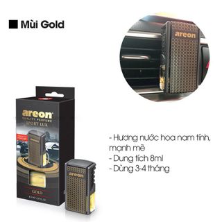 Nước hoa AREON - Nước Hoa Ô Tô Kẹp Cửa Gió Khử Mùi Xe Hơi Chính Hãng Nhập Khẩu Bulgaria