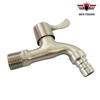 Vòi nước, vòi hồ tay gạt Inox SUS304 cao cấp - Huy Tưởng.