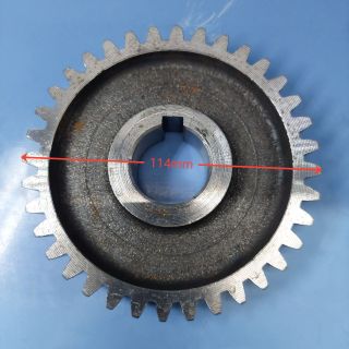 Nhông 36 răng, lỗ 30mm, chốt 8mm, máy bẻ đai, máy kẽm gai.