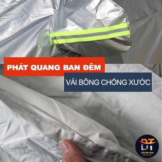 [LOẠI 1] Bạt che kín bảo vệ xe bán tải Nissan Navara 4,5 chỗ tráng bạc cao cấp, áo chùm bạc trùm phủ xe oto ban tai