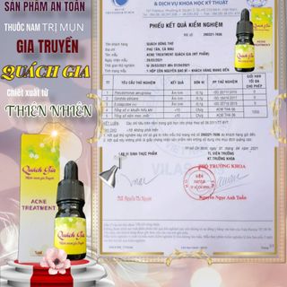 Thuốc Nam Trị Mụn Quách Gia 5ml Chính Hãng