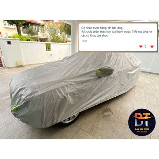 [LOẠI 1] Bạt che kín bảo vệ xe bán tải Mitsubishi Triton 4,5 chỗ tráng bạc loại tốt, vải bông chống xước
